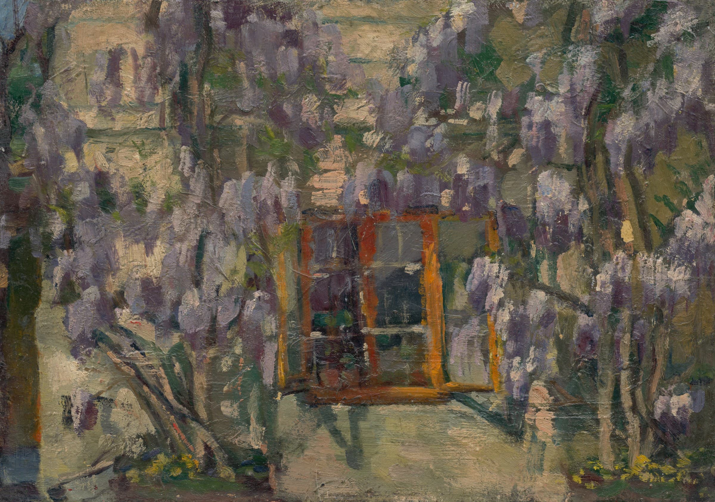 An oil painting representing customer retention and growth